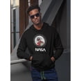 thumbnail image 2 of NASA Nasa Astronaut Badge Hoodie Men -NASA Designs, Male x-Large, 2 of 4