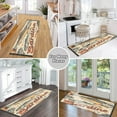thumbnail image 6 of Yayeee Hallway Runner Rug 2'x6' Non Slip Machine Washable with Rubber Backing, Beige Sardines Pattern, 6 of 8