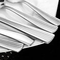 thumbnail image 3 of Lorena 45-Piece Stainless Steel Silverware Flatware Cutlery Set, Service for 8, Xan, 3 of 10