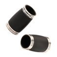 thumbnail image 1 of bedienty Tube Plat Réglable Baril de Réglage Baril de Clarinette en Bakélite Améliore la Focalisation Tonale Noir 54mm, 1 of 6