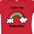 thumbnail image 4 of Inktastic I Love my Godmother Boys or Girls Baby Bodysuit, 4 of 5