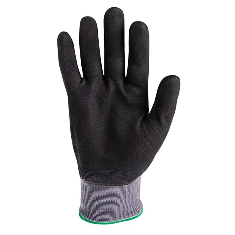 HexArmor Helix 2076-L Cut Level A6 Gloves, 13-Gauge HPPE/Steel/Fiberglass Shell, PU Palm Coating