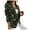 Camouflage, variant on Vedolay Womens Tops Womens Casual Blazer Shawl Collar Long Sleeve Open Front Work Office Jackets,Pink L