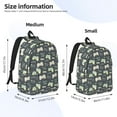 thumbnail image 2 of Disketp Gamers Mochila de Lona Estampada, Mochila Escolar de Viaje Ligera para Estudiantes y Portátil-Medium, 2 of 5