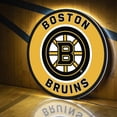 thumbnail image 2 of Boston Bruins LED XL Round Wall D-cor, 2 of 6