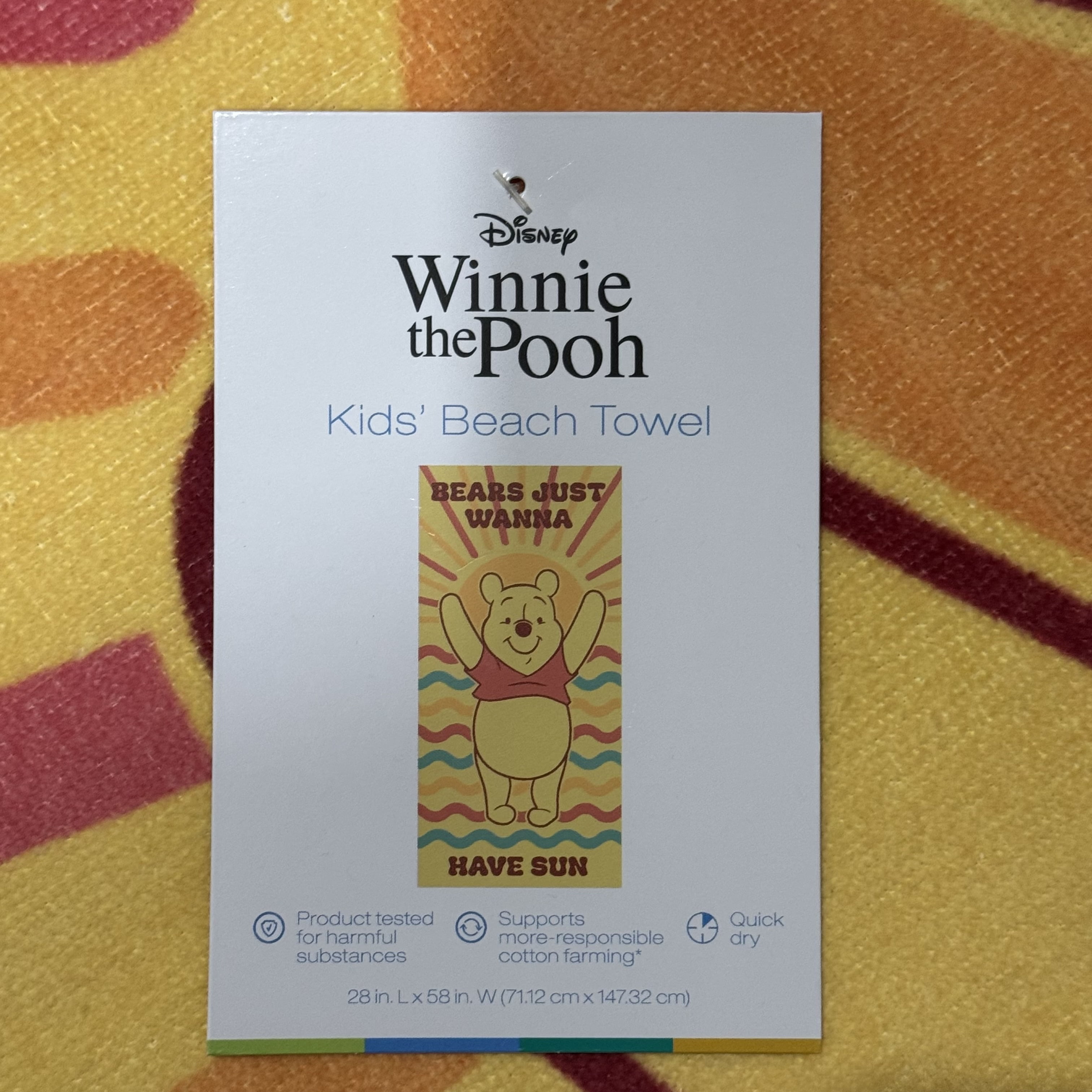 Disney's Winnie The Pooh Beach Towel by The Big One
