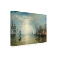 thumbnail image 2 of Trademark Fine Art 'Heaving Coals by Moonlight' Canvas Art by Turner, 2 of 3