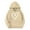 Khaki, variant on Cute Heart Print Hoodies for Girls Oversized Soft Pullover Hoodie Sweatshirts Teen Kids Long Sleeve Tops Clothes