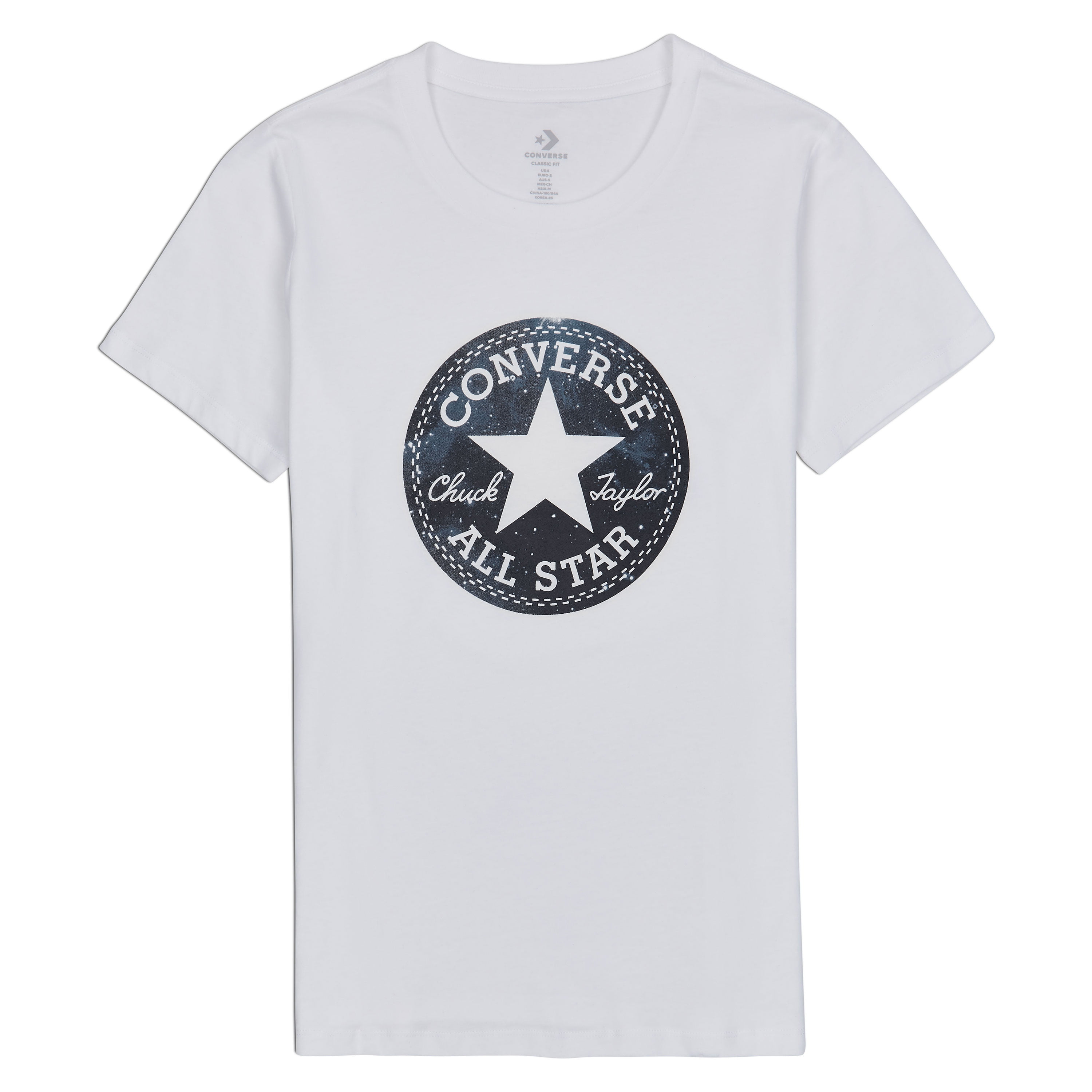 black and white converse shirt
