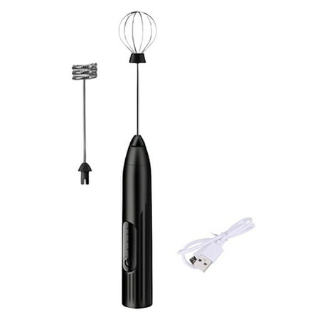 

Handheld Electric Egg Beater Frother Foamer with USB Charger Cake Tool for Coffee Latte Kitchen Mixer