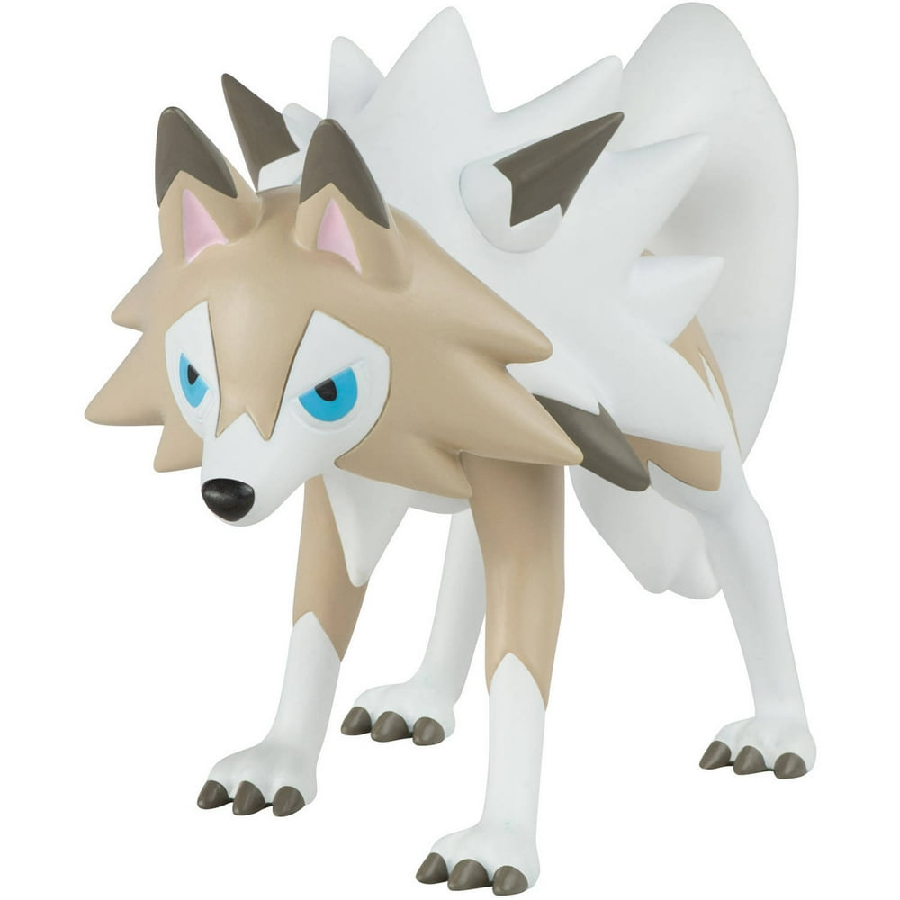 lycanroc midnight form action figure