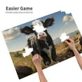 thumbnail image 3 of Honeii Cute Prairie Cow Pattern 1000 Piece Puzzles for Adults, Jigsaw Puzzles, 3 of 9
