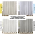 thumbnail image 5 of HPD Half Price Drapes Birch Taupe Extra Wide Faux Linen Room Darkening Curtains for Bedroom & Living Room Curtains (1 Panel), Door & Window Curtains 96 inches long, 100W X 96L, 5 of 12