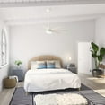 thumbnail image 5 of Hunter - Phenomenon Indoor Ceiling Fan With Light, Wall Control, 60-inch, Matte White, Casual-style, 6-speed, Energy Star, WiFi Smarthome, 51375, for Living Rooms, Bedrooms, 5 of 18