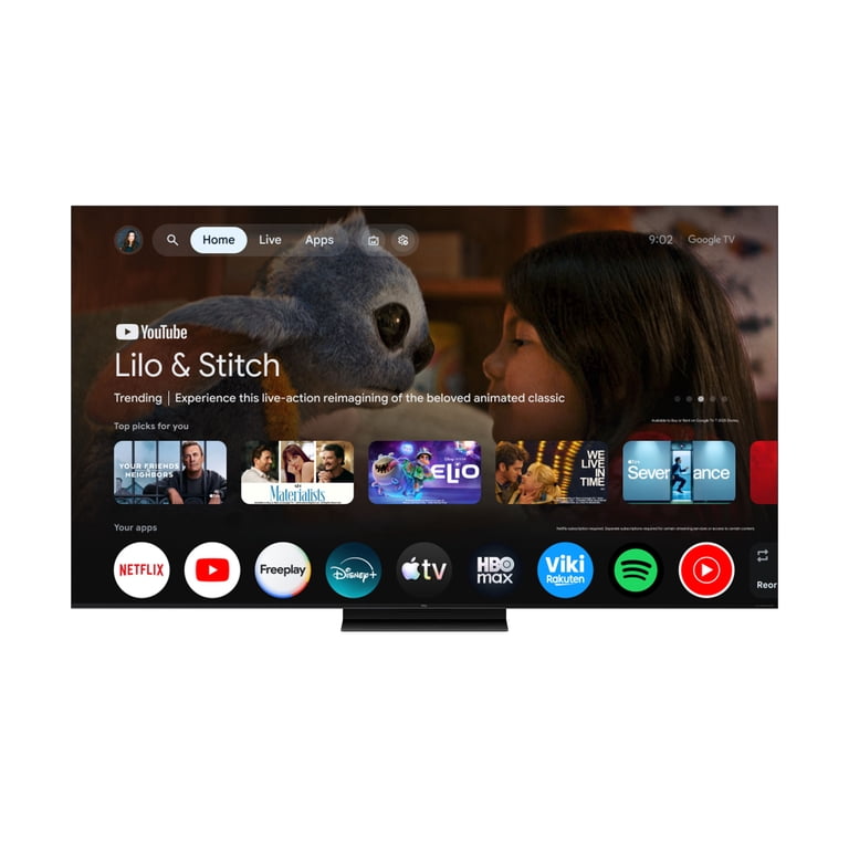 【美品】TCL75Q7C (2026.1.5購入) TCL 75” QM7L Series SQD-Mini LED QLED Smart Google TV (NEW 2026