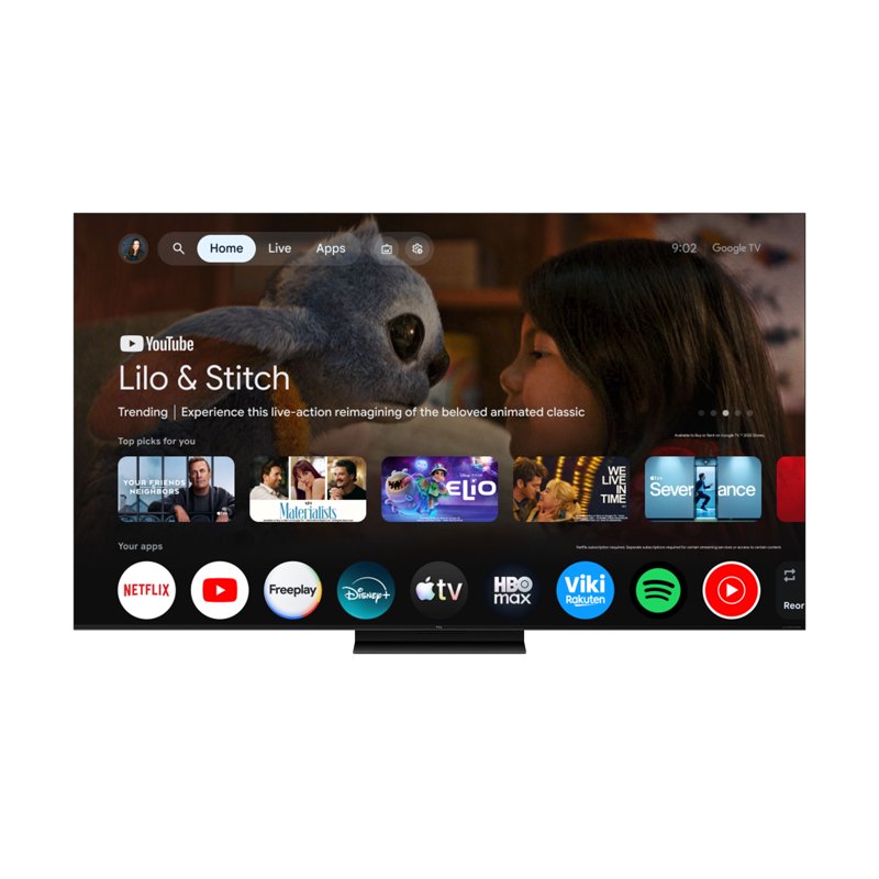 TCL 75” QM7L Series SQD-Mini LED QLED Smart Google TV (NEW 2026) - TCL Deep Color System with Super QLED, Up to LD2100 Precise Dimming Series, Up to HDR3000 Peak Nits, Bang & Olufsen Audio - 75QM7L gallery view