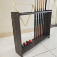 thumbnail image 1 of Portable Billiards Pool Stick Rack Holder Pool Table Storage Holder Wall Mounted, 1 of 8