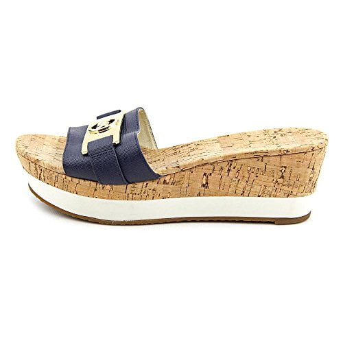 michael michael kors warren cork platform wedge sandals