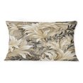 thumbnail image 4 of DESIGN ART Designart "Driftwood Zen Tropical Pattern II" Tropical Printed Throw Pillow 12 x 20, 4 of 6