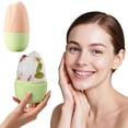 thumbnail image 5 of Ice Roller for Face, Food-Grade Reusable Silicone Facial Ice Tray Mold for Depuffing and Pore Minimizing, Handheld Massager Tool for Eye Puffiness, Diy Skin Care, 6.89"X2.64"X1.97", 5 of 6