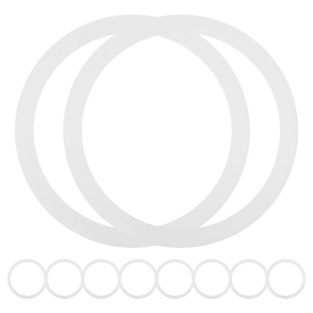 20 piezas Mason Jars anillos de sellado tapa de tarro juntas de silicona tarro a prueba de fugas anillos sellados reemplazo