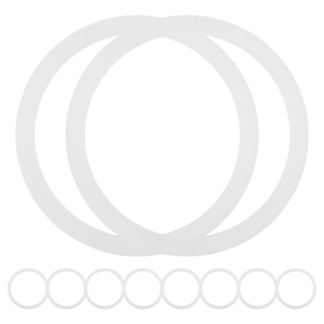 Miangastore Anneaux de Pot à Grand Ouverture 20 Pack Joints en Silicone Étanches