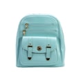 thumbnail image 1 of McKlein 99588 14.5 in. Robbins Leather Business Laptop Tablet Backpack, Aqua Blue, 1 of 5