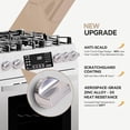 thumbnail image 3 of W11517331 for Whirlpool Electric Range Knobs,Replace W10850027 W11117415 W11458840 Oven Knob, Compatible with Whirlpool WEC310S0LS1, WEE515S0LZ1, WEC310S0LS2, WEE515S0LS1 Electric Range Knob (1pcs), 3 of 6