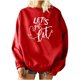 thumbnail image 5 of Camisas de Navidad Mujer Estampado de Navidad Suelto O-Cuello de Manga Larga Sudadera de Gran Tamaño de Lana Jersey Odeerbi  ODB121961, 5 of 7