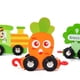 thumbnail image 4 of Juego trenes palabras mara Conjunto alfabeto educación temprana con bloques Juguetes tren para pequeños en yotijar vehículo de juguete, 4 of 9