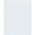thumbnail image 2 of Pacon PAC2402BN 8.5 x 11 in. Composition Ruled Writing Paper, White - 2 Ream, 2 of 2