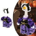thumbnail image 2 of Hoosue Porch Goose Outfits Halloween Gothic Style Pumpkin Bat Decor, 2 of 9