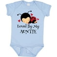 thumbnail image 3 of Inktastic Loved by My Auntie Ladybug Boys or Girls Baby Bodysuit, 3 of 5