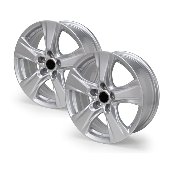 2-Pack 17 inch Wheel Rim for 2019-2025 Toyota Rav4 17" x 7" Replacment Rim, 5-114.3mm Aluminum Alloy