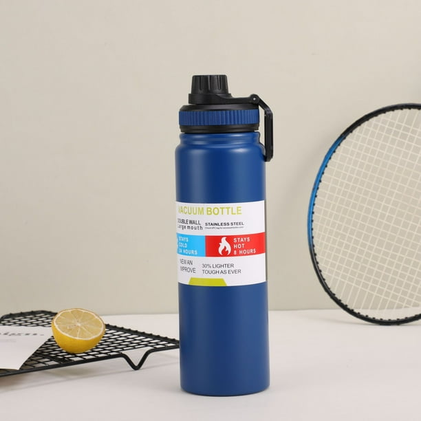 Termo de acero inoxidable Space Pot de gran capacidad para deportes al aire libre, taza de agua portátil para automóvil