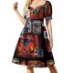 thumbnail image 2 of Esmoquin rosa, vestido de noche de manga corta, ropa de mujer, ropa elegante coreana, ropa de playa femenina., 2 of 8