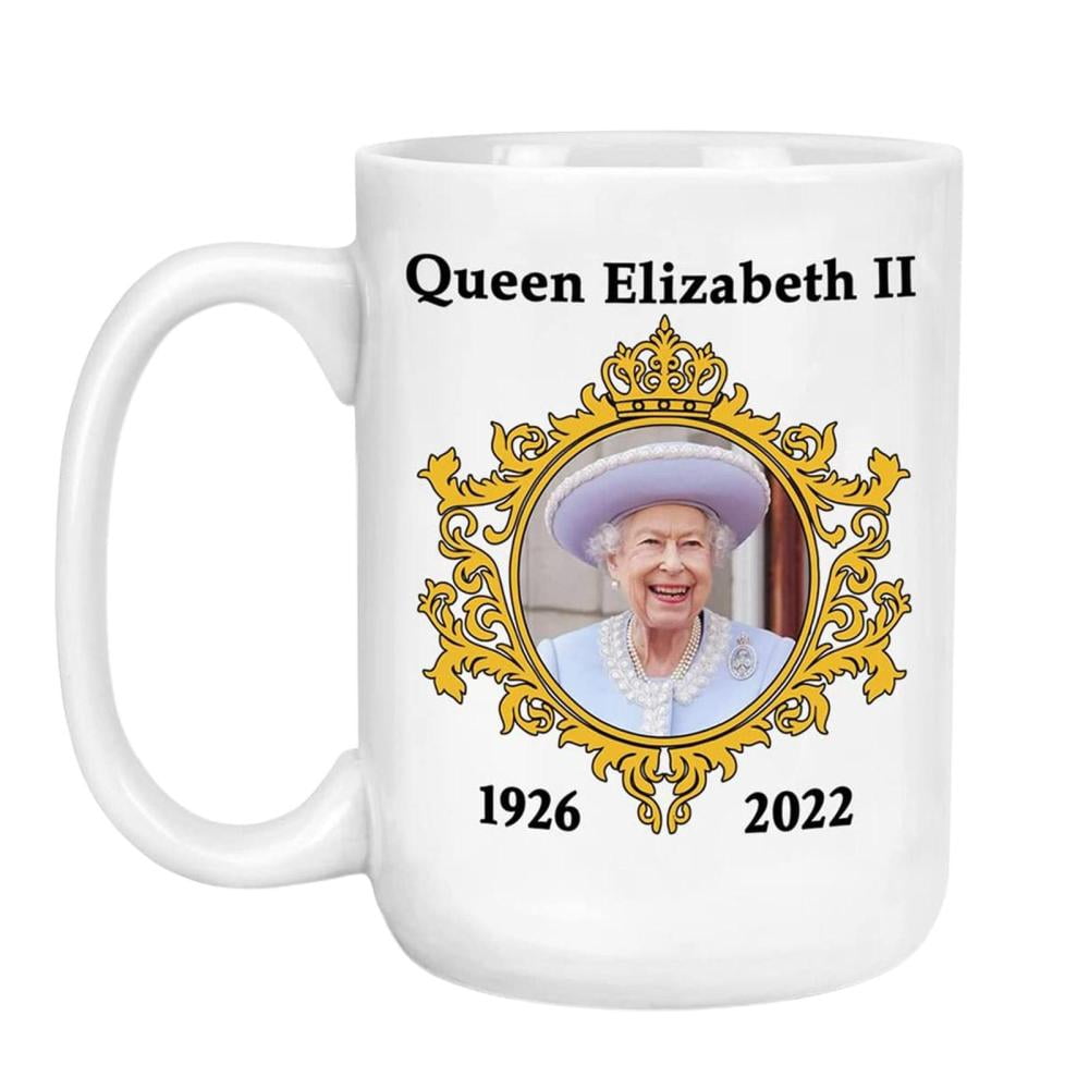 Queen Elizabeth II Mug | Ceramic England Queen Christmas Coffee T ee ...
