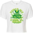 thumbnail image 3 of Marvel Wolverine - St. Patrick's Day Pinch Me - Juniors Cropped Graphic T-Shirt, 3 of 5