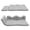 Grey, variant on SOTOS Car Air Mattress, SUV Backseat Inflatable Bed with Built-in Pillow & Flocked Top, Portable for Road Trip Camping