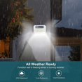 thumbnail image 3 of 2pcs Outdoor Solar Lamp LED Light with Motion Sensor 270 Angle IP65 Waterproof Wireless Outdoor Sol, 3 of 5