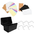 thumbnail image 5 of KAKOWELY index card organizer set 1 Set Index Card Holders Case Index Card Organizer Box with Divider Index Card Storage Box Note Card Container for for Home Office Organization, 5 of 5
