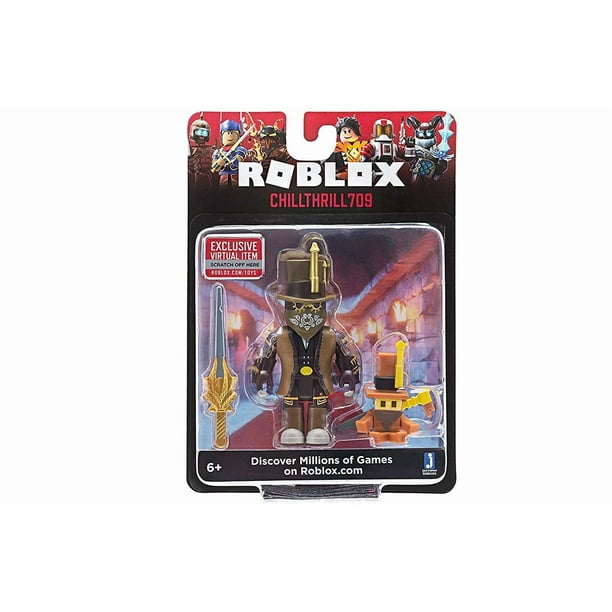 Paquete de figuras coleccionables Roblox CHILLTHRILL709 de juguete Jazwares