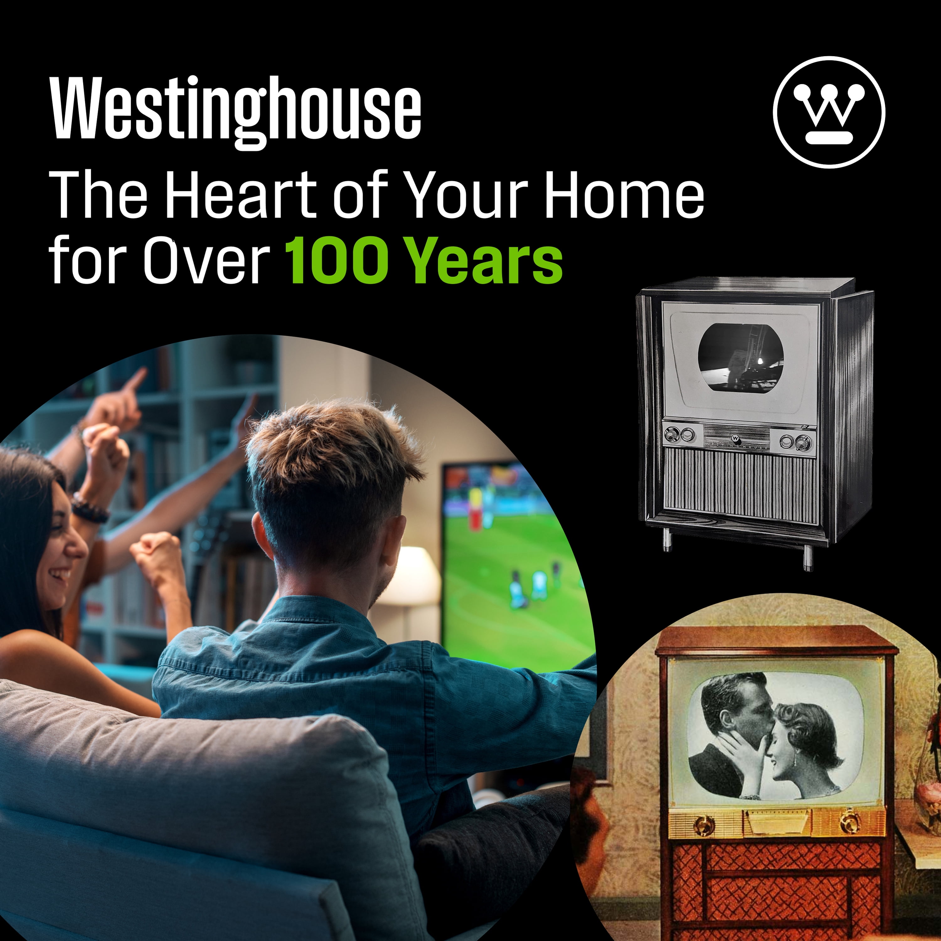 Westinghouse 43" Edgeless 4K UHD Smart TV with Xumo TV, HDR10, Voice Remote, Wifi, Dolby Sound