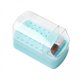 thumbnail image 1 of 2xSoporte Para Brocas De Uñas Portátil Con Cubierta Transparente Impermeable 2 En 1 Para Salón Azul, 1 of 8