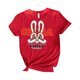 thumbnail image 1 of Gibobby Camisa De Invierno Niños pequeños, niñas, niños, año chino del conejo, letras de Año Nuevo chino, estampados, camiseta(Rojo, 6-12 Meses), 1 of 4
