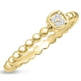 thumbnail image 2 of SuperJeweler Modern Diamond Promise Ring In Yellow Gold For Women, 2 of 6