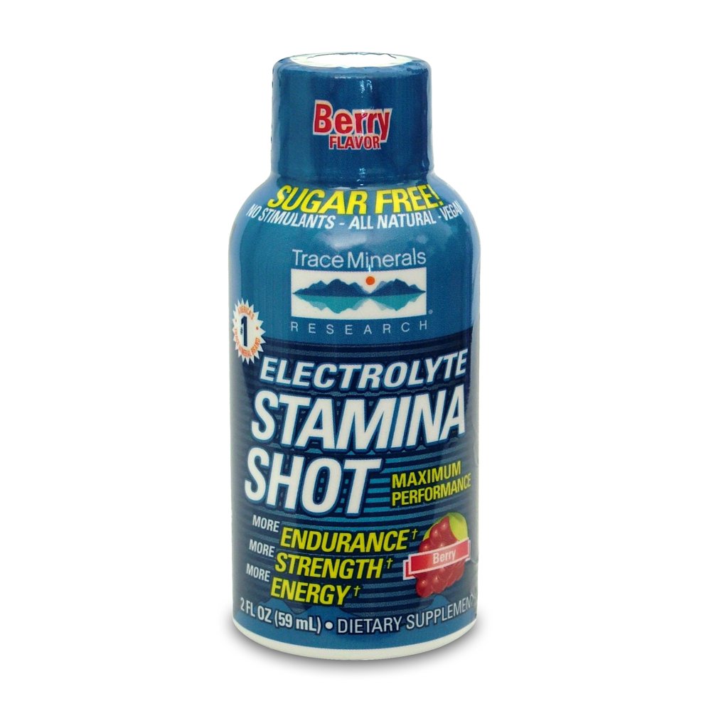 Trace Minerals Electrolyte Stamina Shot, 12 Ct