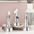thumbnail image 1 of UMA ENTERPRISES Alumn Chess Pcs Set Of 3, 4 Inches Width, 9 Inches Height, 1 of 5