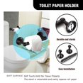 thumbnail image 5 of Agkxhdec Juego De Accesorios De Baño Negro Mate Barra De Toalla Ajustable Anillo De Toalla Soporte De Papel Higiénico Gancho Para Bata Juego De Accesorios De Baño De 4 Piezas Montado En La Pared (Negr, 5 of 5