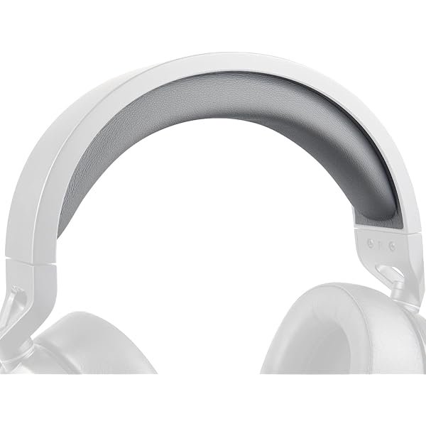 wonima11 SOULWIT Headband Cover for Corsair HS55 Stereo/HS55 Core/HS55 Surround/HS55 Surround V2 Headphones, Replacement Headstrap Pad Repair Part - Grey